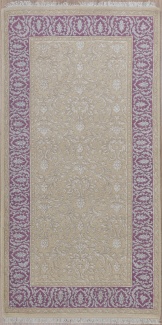 Индийский ковер, размер 73x140 см, ручная работа