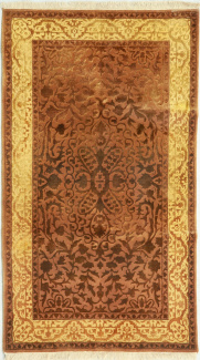 Индийский ковер, размер 88x150 см, ручная работа