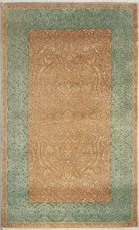 Индийский ковер, размер 94x152 см, ручная работа