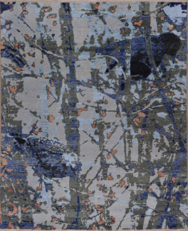 Ковер "Blue Jays", размер 242x294 см, ручная работа