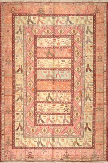 Персидский ковер, размер 198x290 см, ручная работа