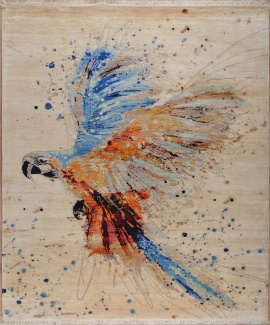 Ковер "Parrot", размер 250x293 см, ручная работа