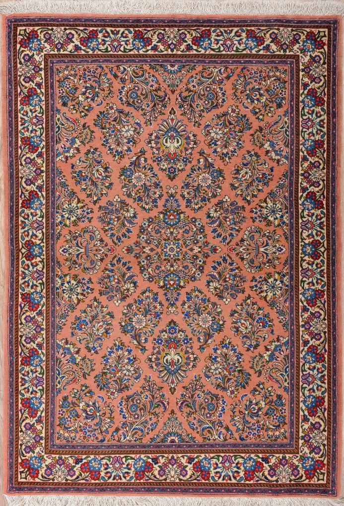 Иранский ковер, размер 107x150 см, ручная работа
