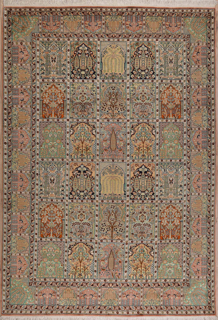 Ковер Бахтияри, размер 190x272 см, ручная работа