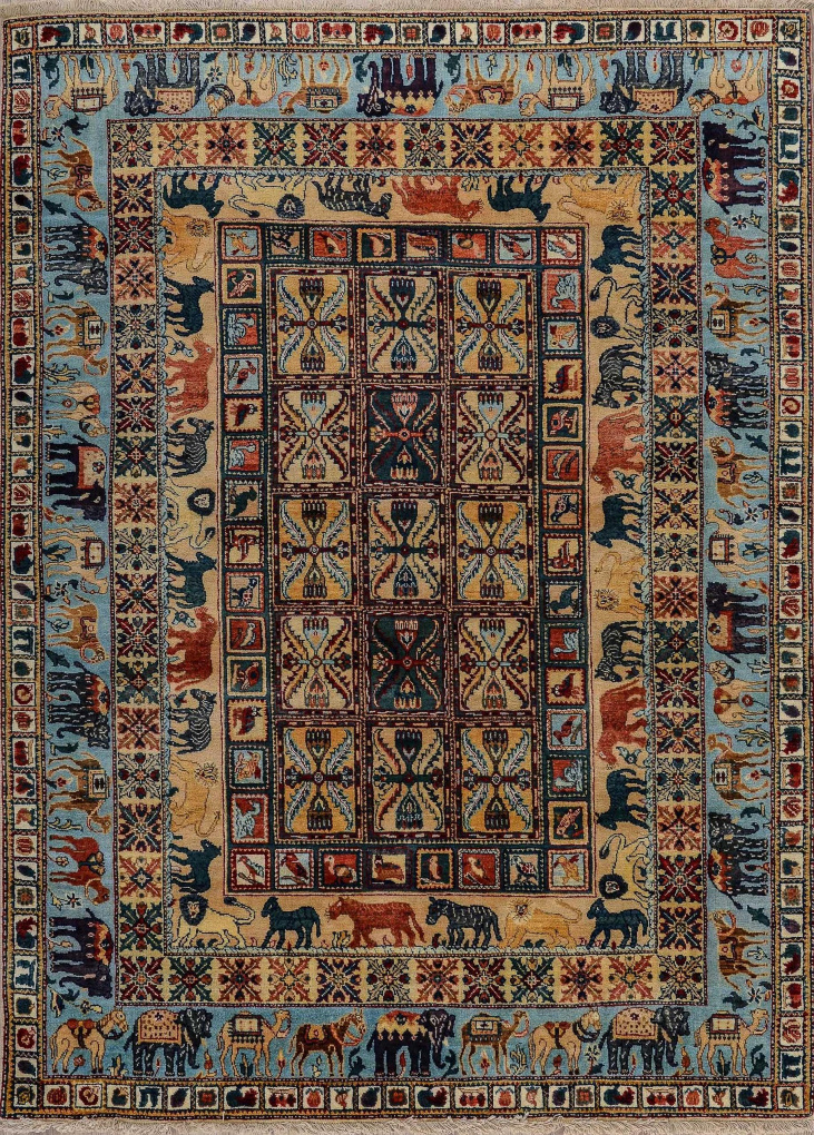 Ковер Animals Pazyrik, размер 156x215 см, 