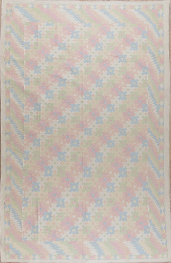Шелковый килим, размер 170x268 см, ручная работа