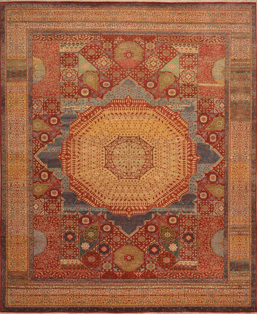 Ковер Mamluk Simonetti (Museum Collection), размер 246x297 см, ручная работа