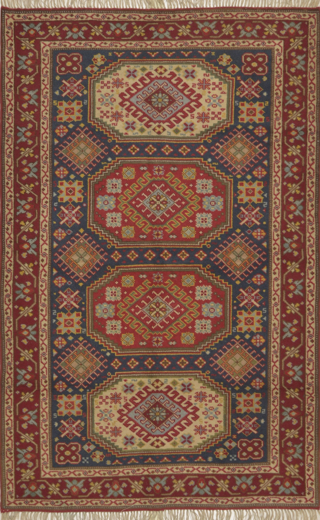 Азербайджанский ковер, размер 100x160 см, ручная работа