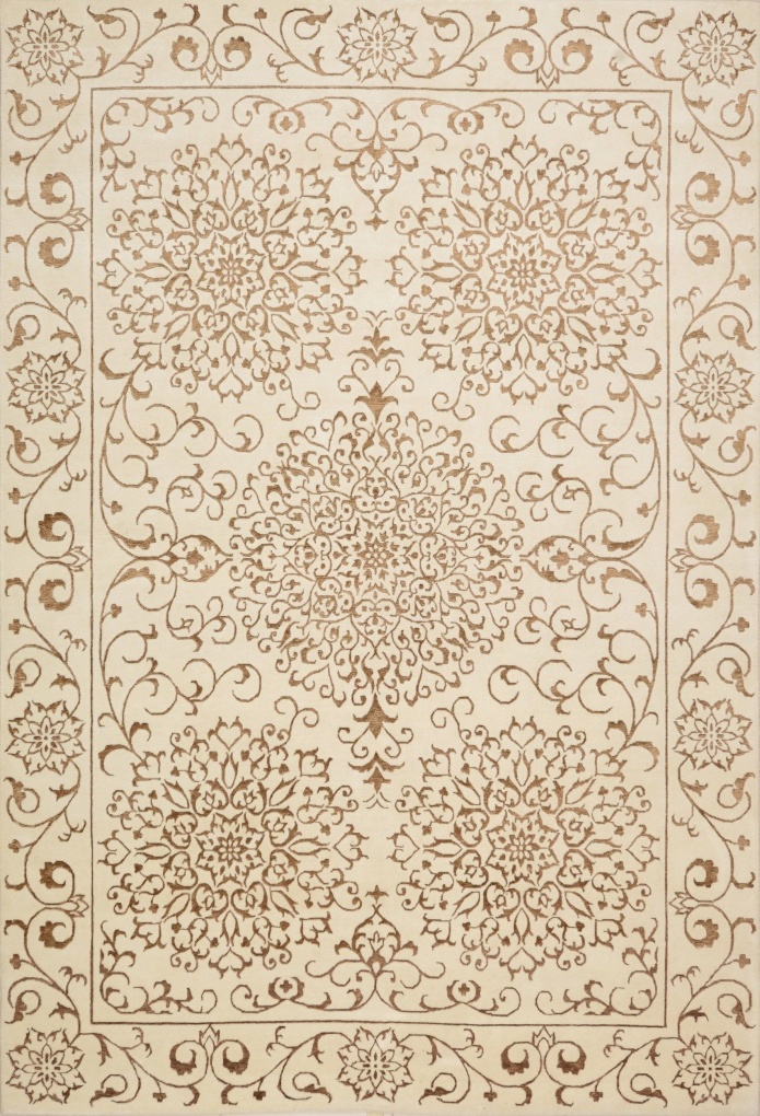 Индийский ковер, размер 199x288 см, ручная работа