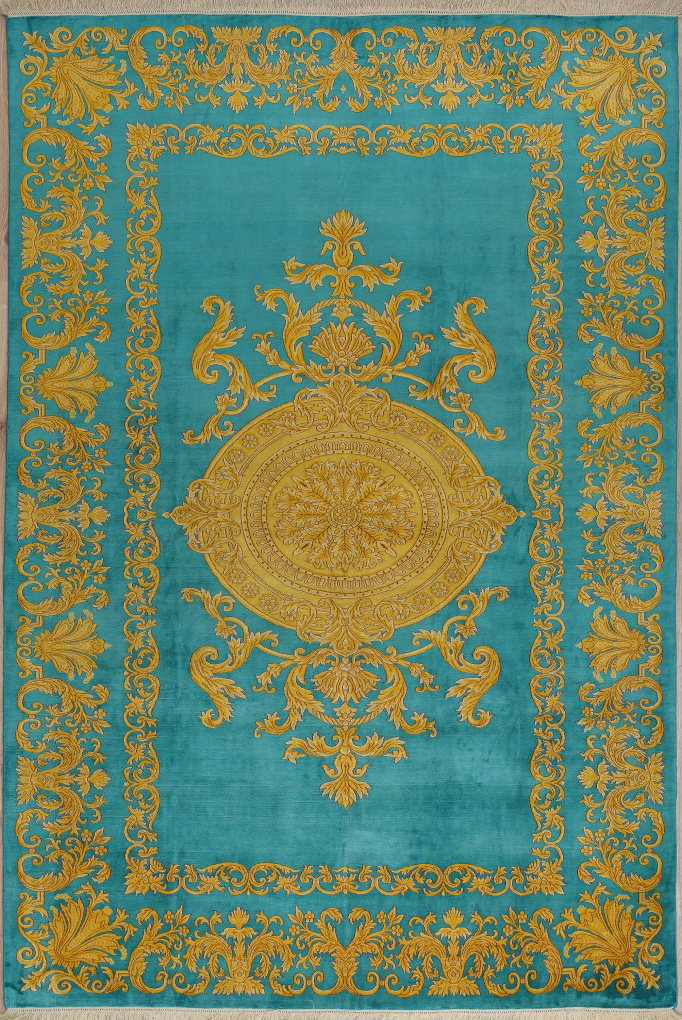 Кашмирский ковер, размер 183x270 см, ручная работа