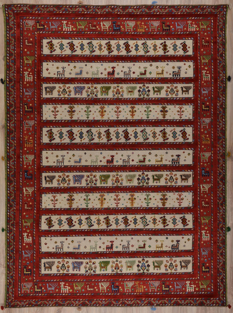 Сирджан Килим, размер 170x253 см, ручная работа