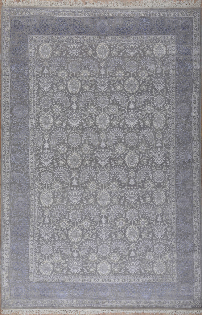 Индийский ковер, размер 200x301 см, ручная работа
