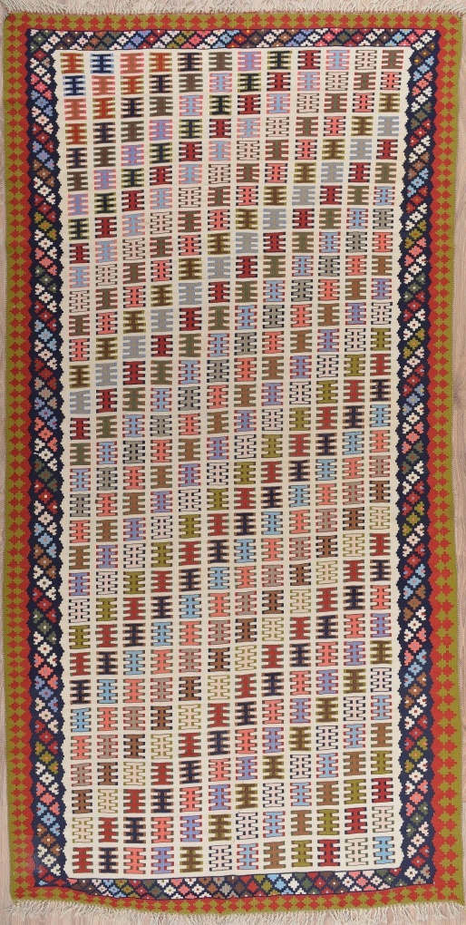 Персидский килим, размер 155x297 см, ручная работа