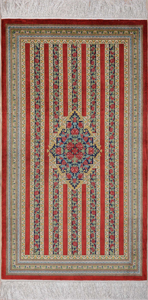 Ковер Хереке, размер 79x125 см, ручная работа