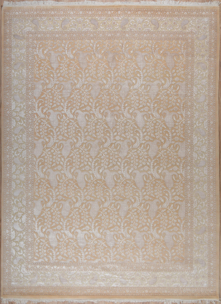 Индийский ковер, размер 253x340 см, ручная работа