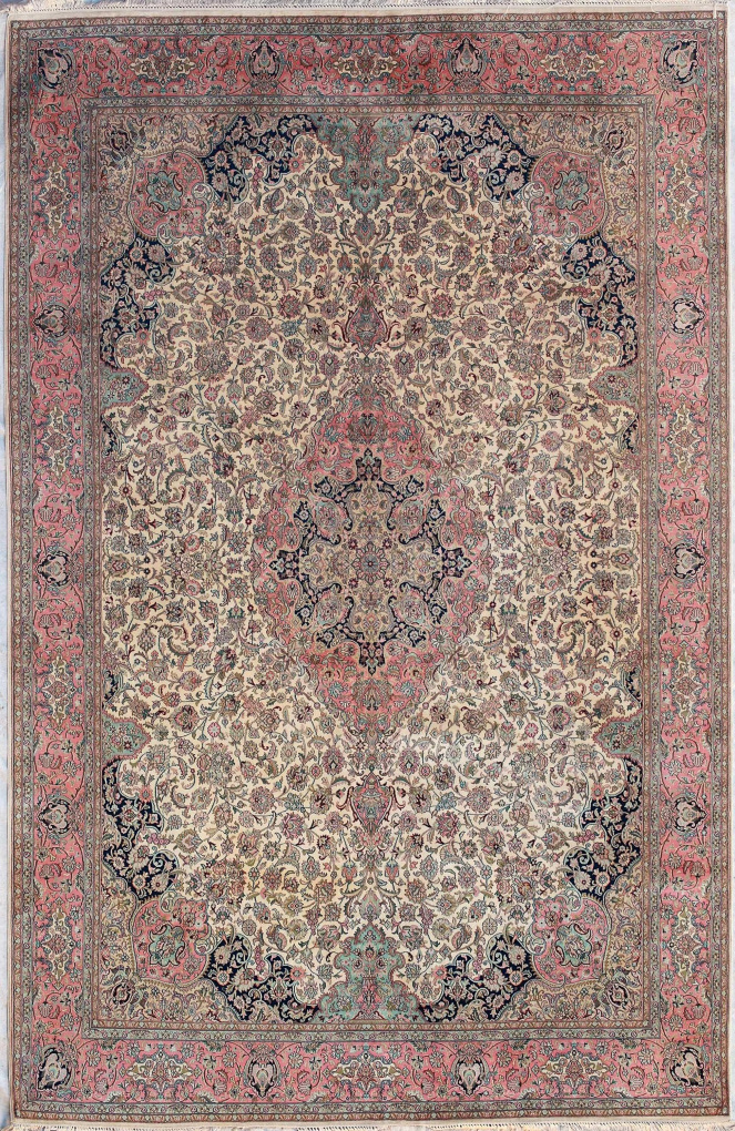 Кашмирский ковер, размер 183x275 см, ручная работа