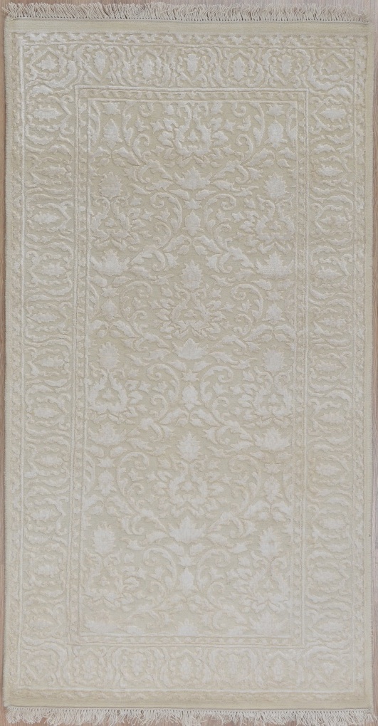 Индийский ковер, размер 76x143 см, ручная работа