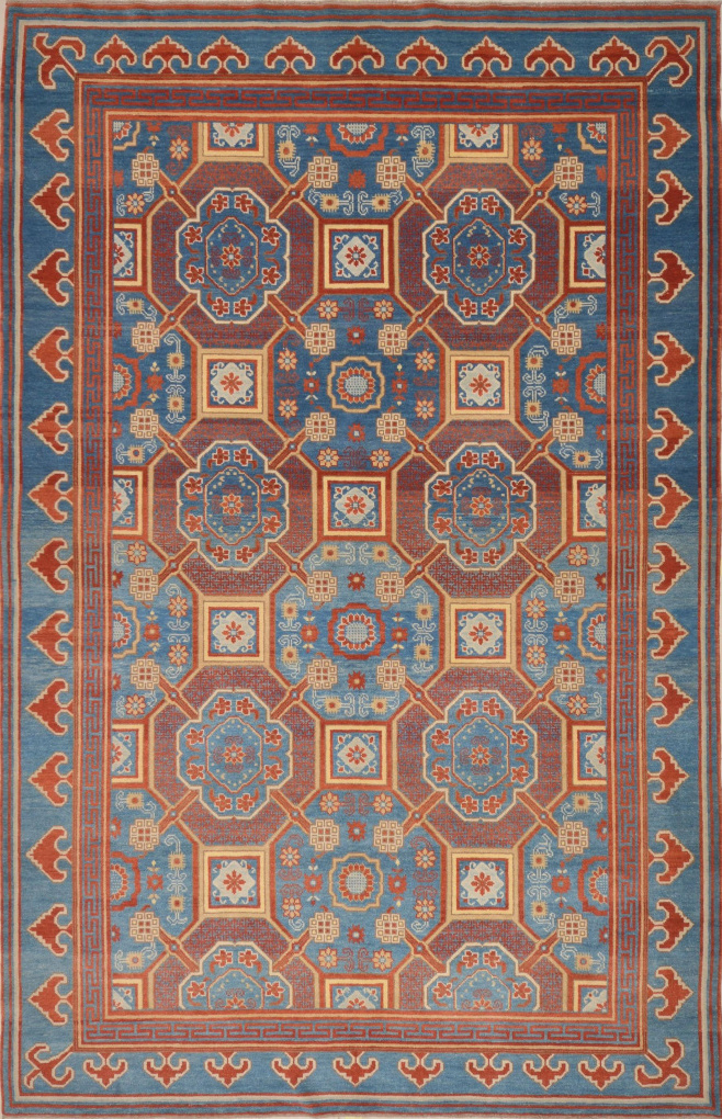 Ковер Гансу, размер 195x306 см, ручная работа