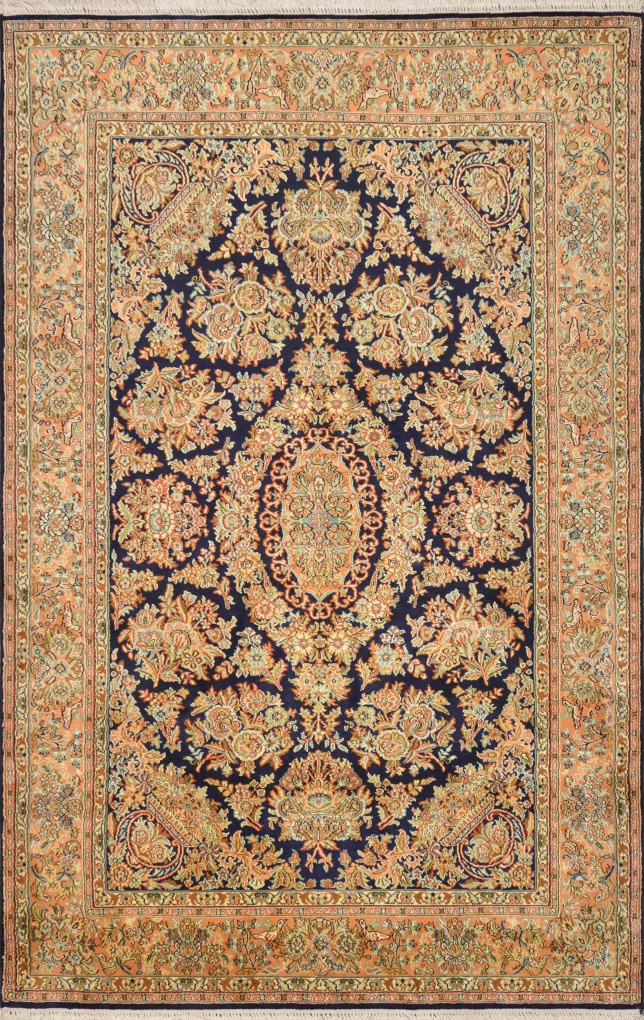 Кашмирский ковер, размер 126x185 см, ручная работа
