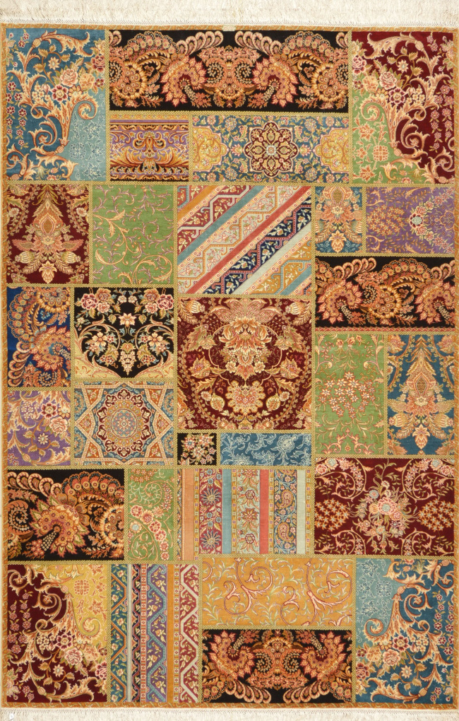 Ковер Хереке, размер 123x184 см, ручная работа