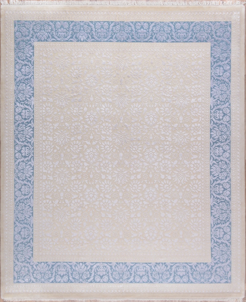 Индийский ковер, размер 254x300 см, ручная работа