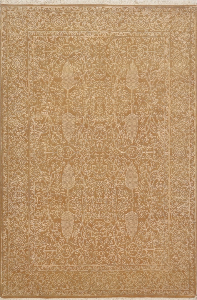 Индийский ковер, размер 120x177 см, ручная работа