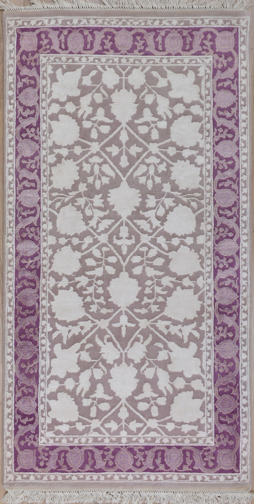 Индийский ковер, размер 82x150 см, ручная работа