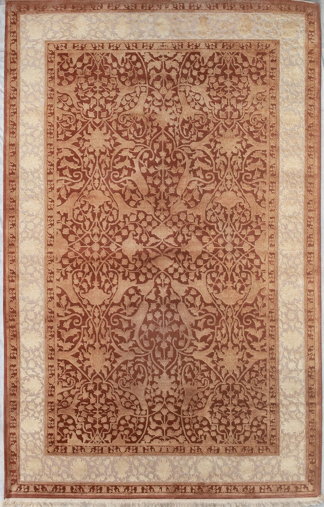 Индийский ковер, размер 173x269 см, ручная работа