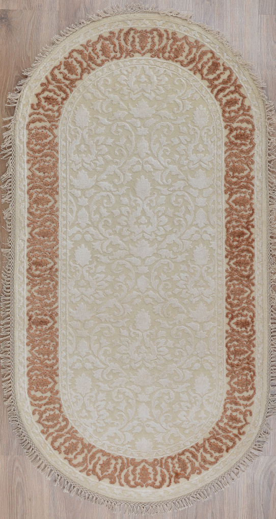 Индийский ковер, размер 73x142 см, ручная работа