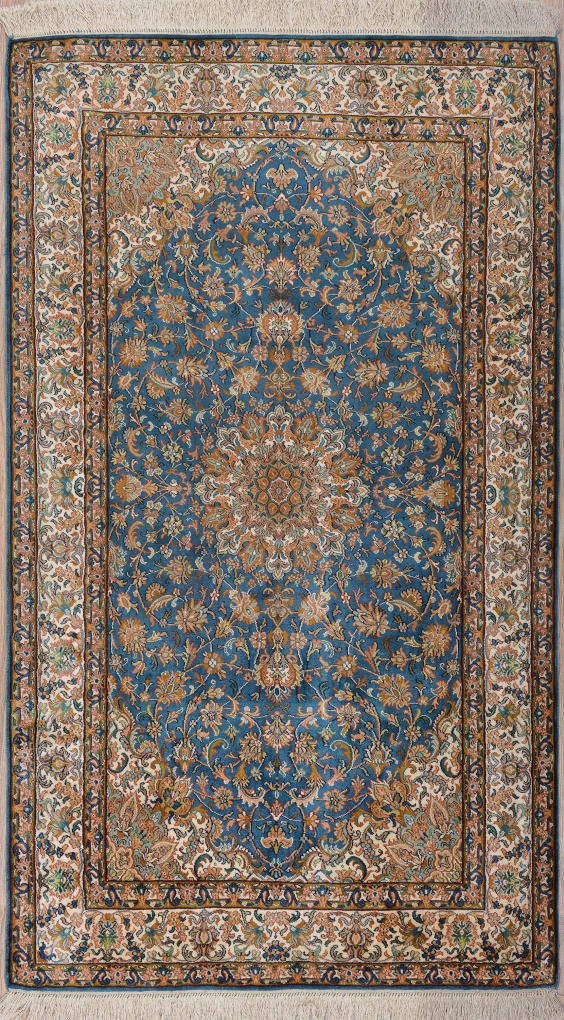 Кашмирский ковер, размер 92x155 см, ручная работа