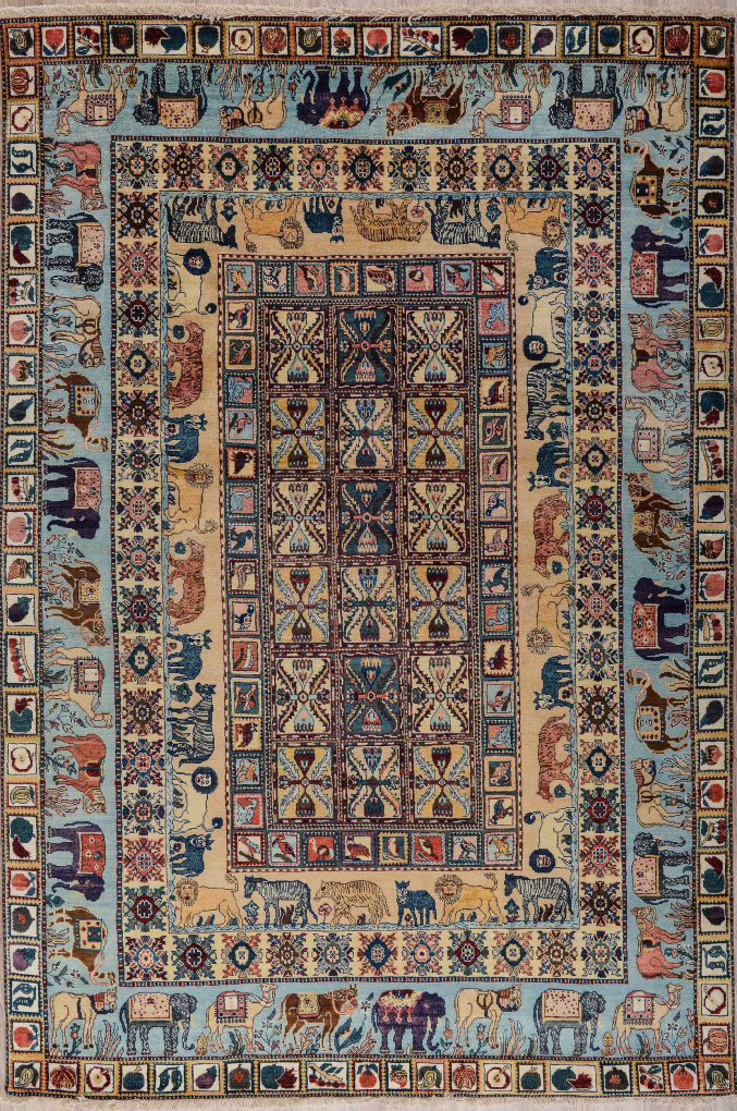 Ковер Animals Pazyrik, размер 185x276 см, 