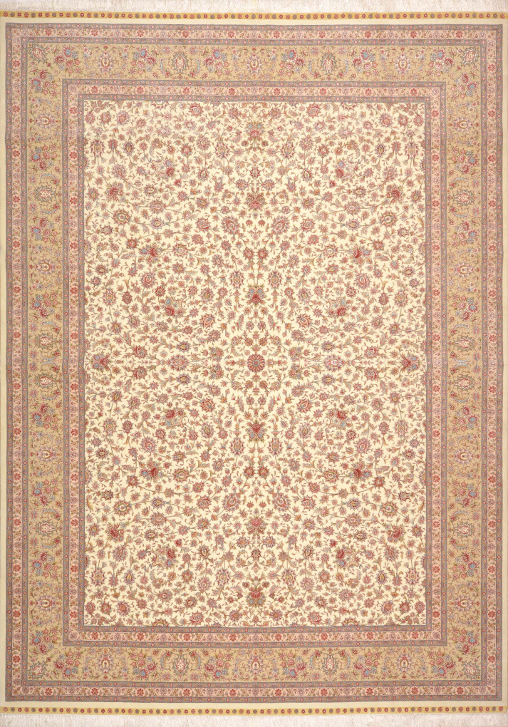 Ковер Табриз, размер 257x357 см, ручная работа