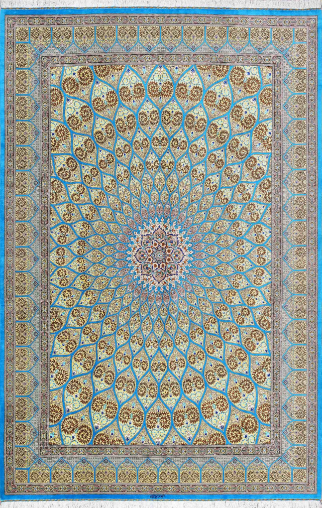 Ковер Кум, размер 193x290 см, 