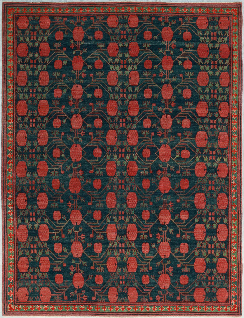 Ковер Хотан, размер 240x317 см, ручная работа