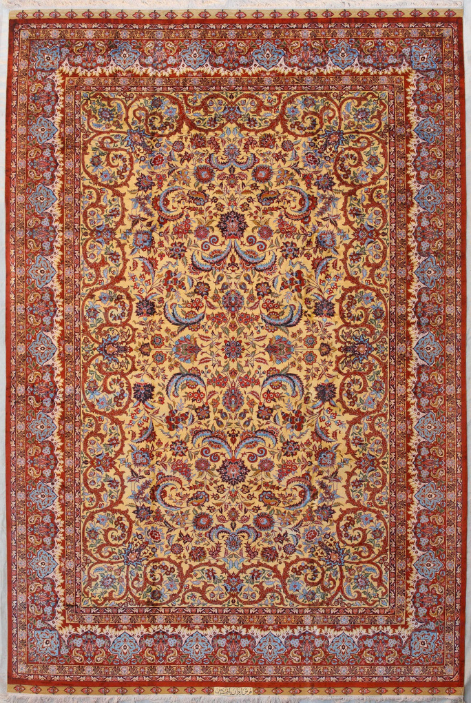 Ковер Хереке, размер 203x303 см, ручная работа