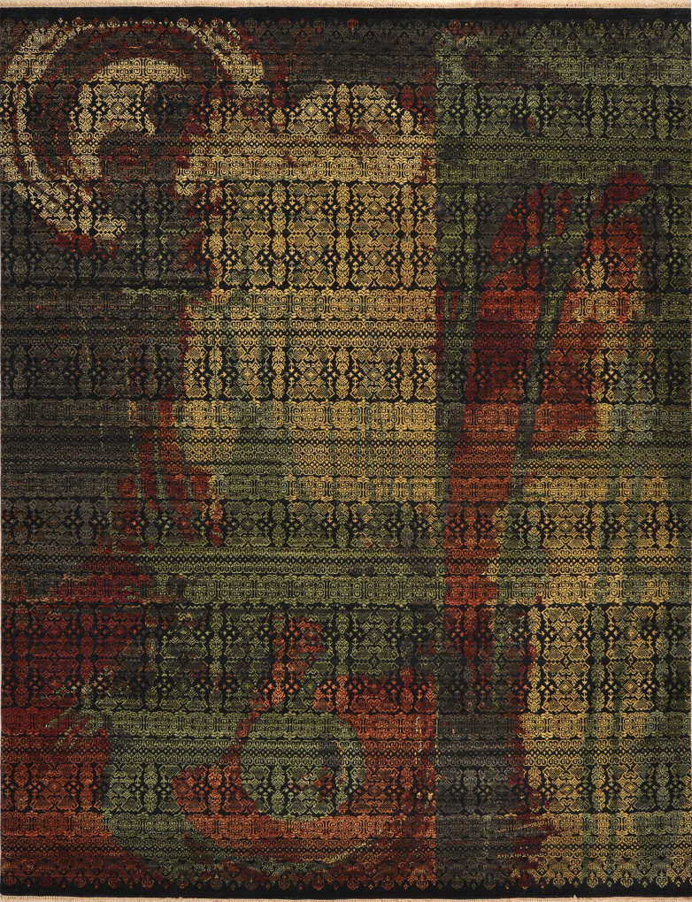 Дизайнерский ковер , размер 240x308 см, ручная работа