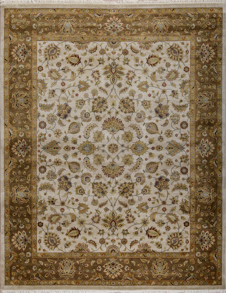 Индийский ковер, размер 244x309 см, 
