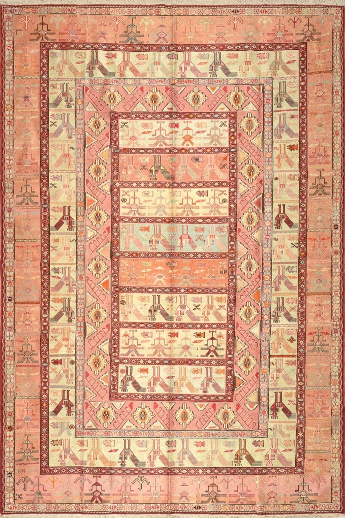 Персидский ковер, размер 198x290 см, ручная работа