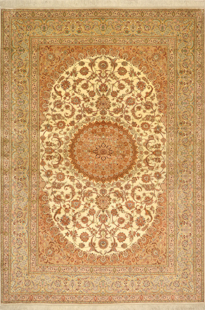 Кашмирский ковер, размер 184x278 см, ручная работа