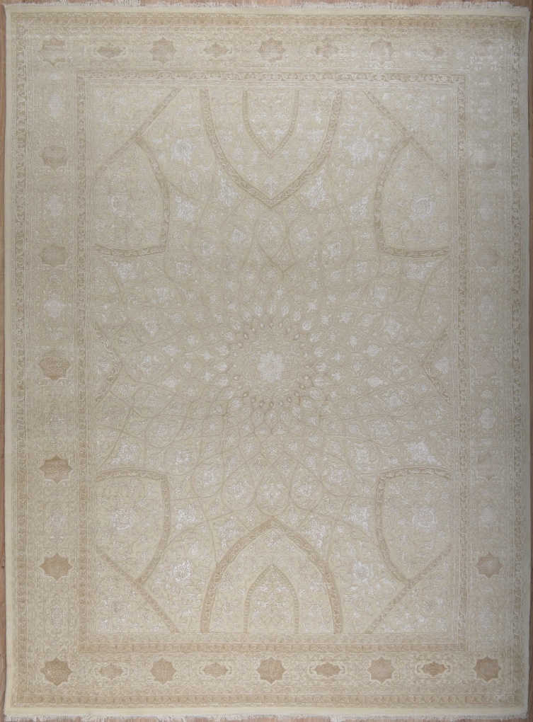 Индийский ковер, размер 303x403 см, ручная работа