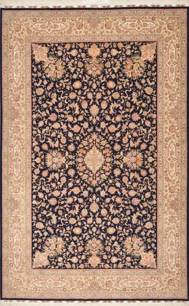 Ковер Исфахан, размер 207x326 см, ручная работа