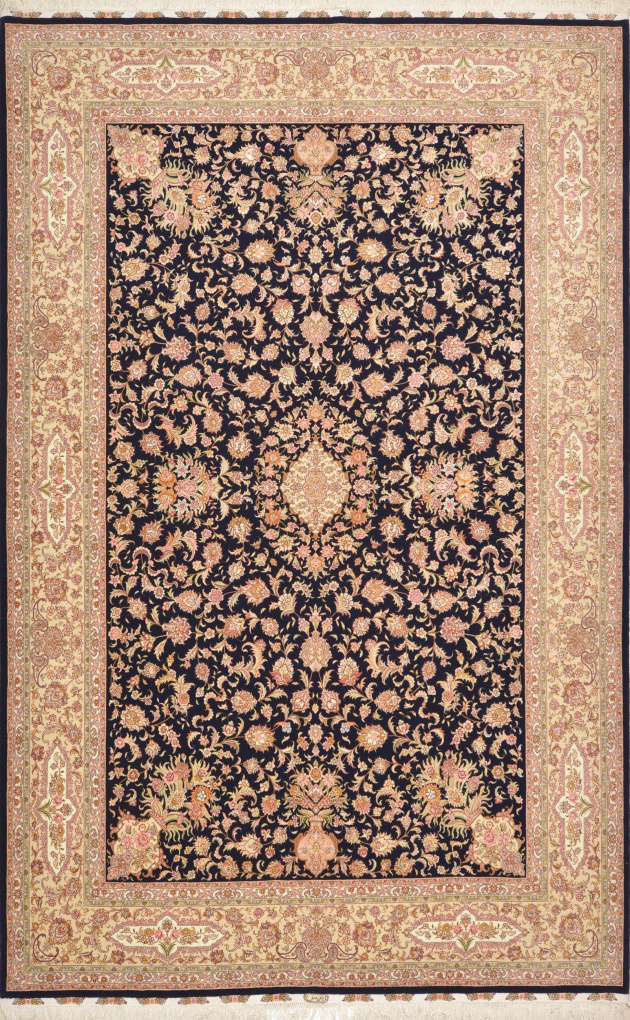 Ковер Исфахан, размер 207x326 см, ручная работа