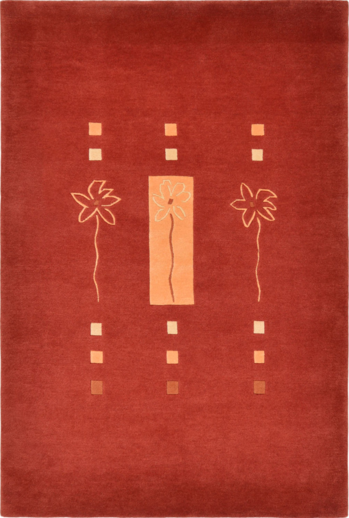 Непальский ковер, размер 122x180 см, ручная работа