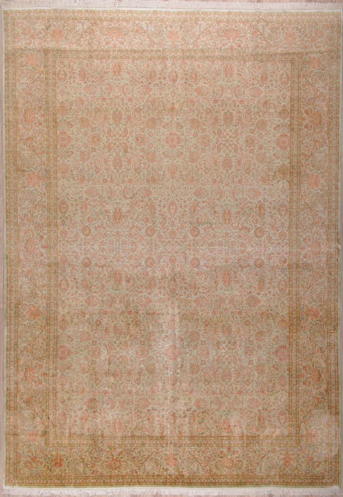 Кашмирский ковер, размер 304x428 см, ручная работа