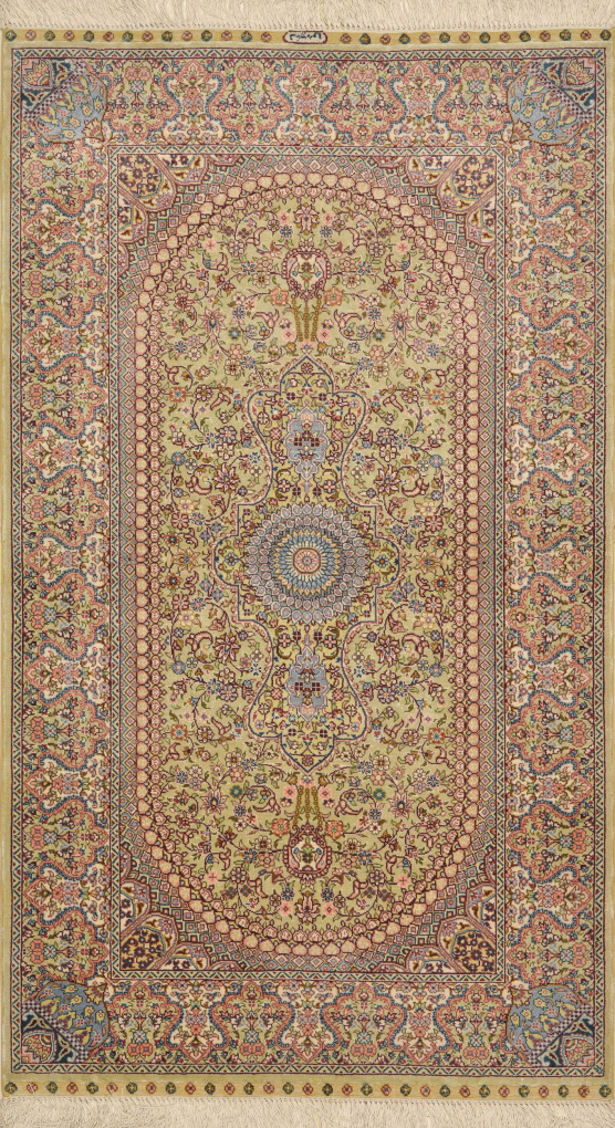 Ковер Хереке, размер 71x135 см, ручная работа