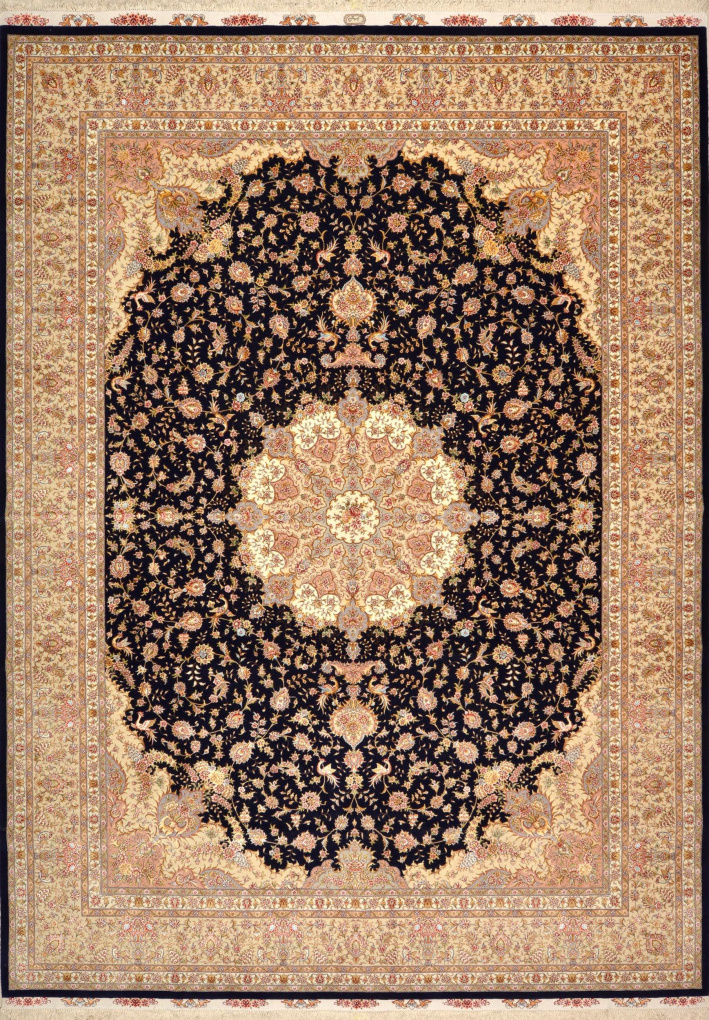 Ковер Табриз , размер 259x361 см, ручная работа