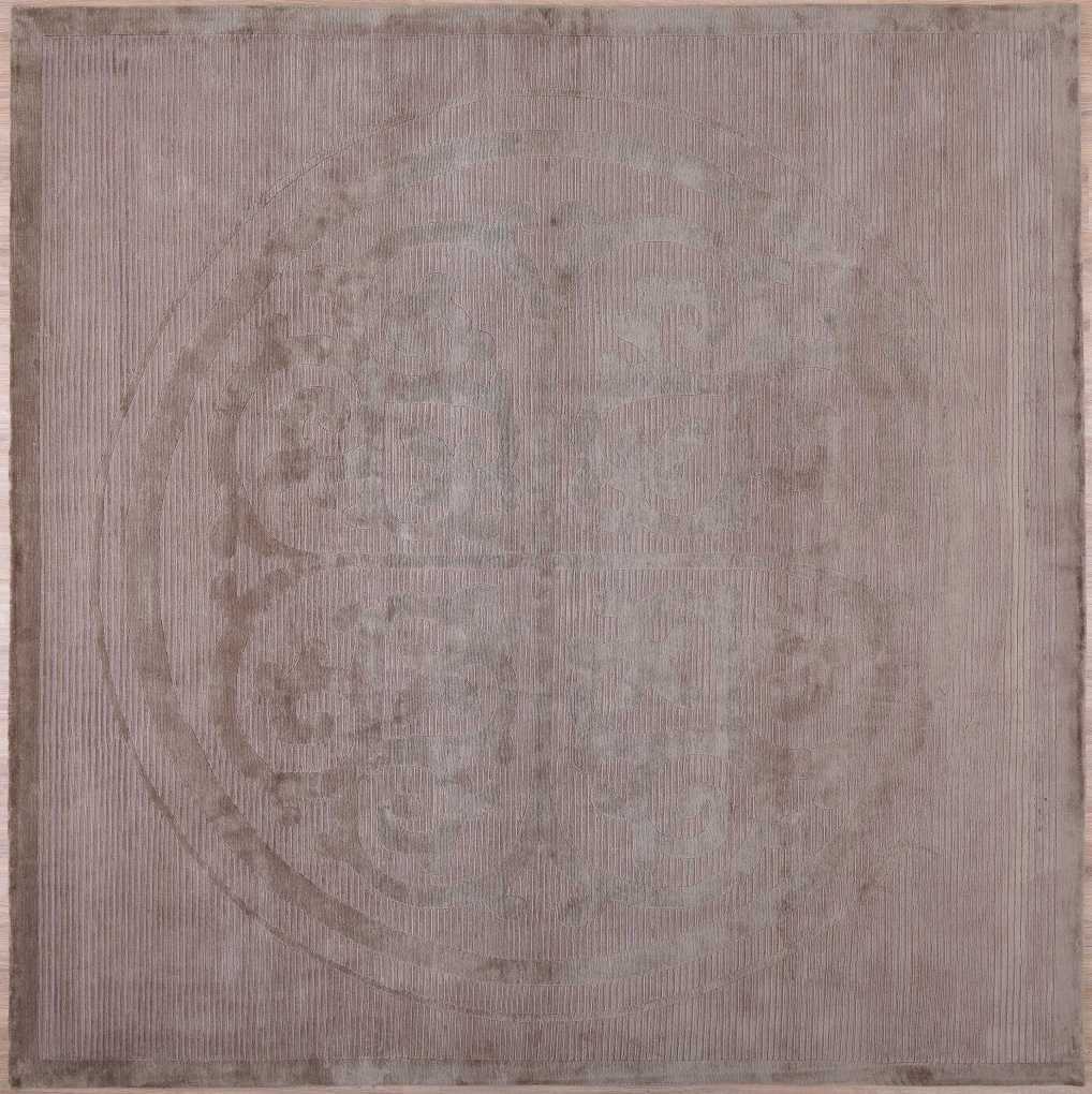 Ковер Медальон (Finezza), размер 303x306 см, ручная работа