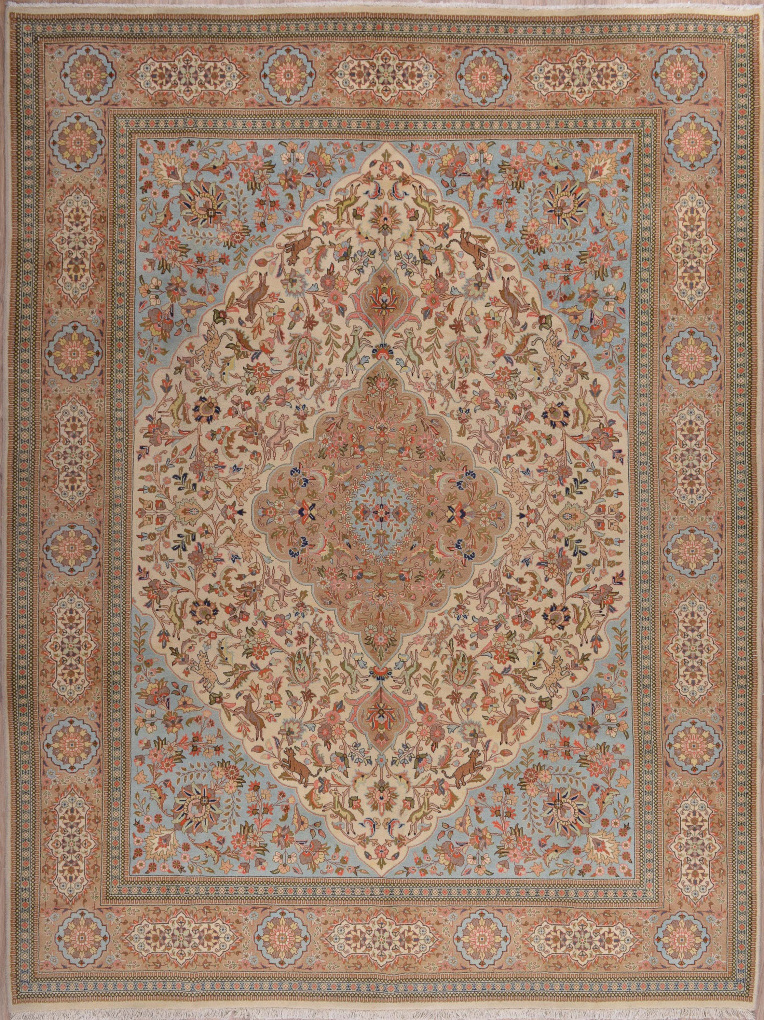 Персидский ковер, размер 280x367 см, ручная работа