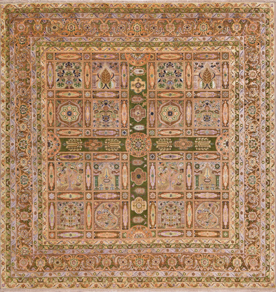 Ковер "Zero Pile", размер 245x253 см, ручная работа