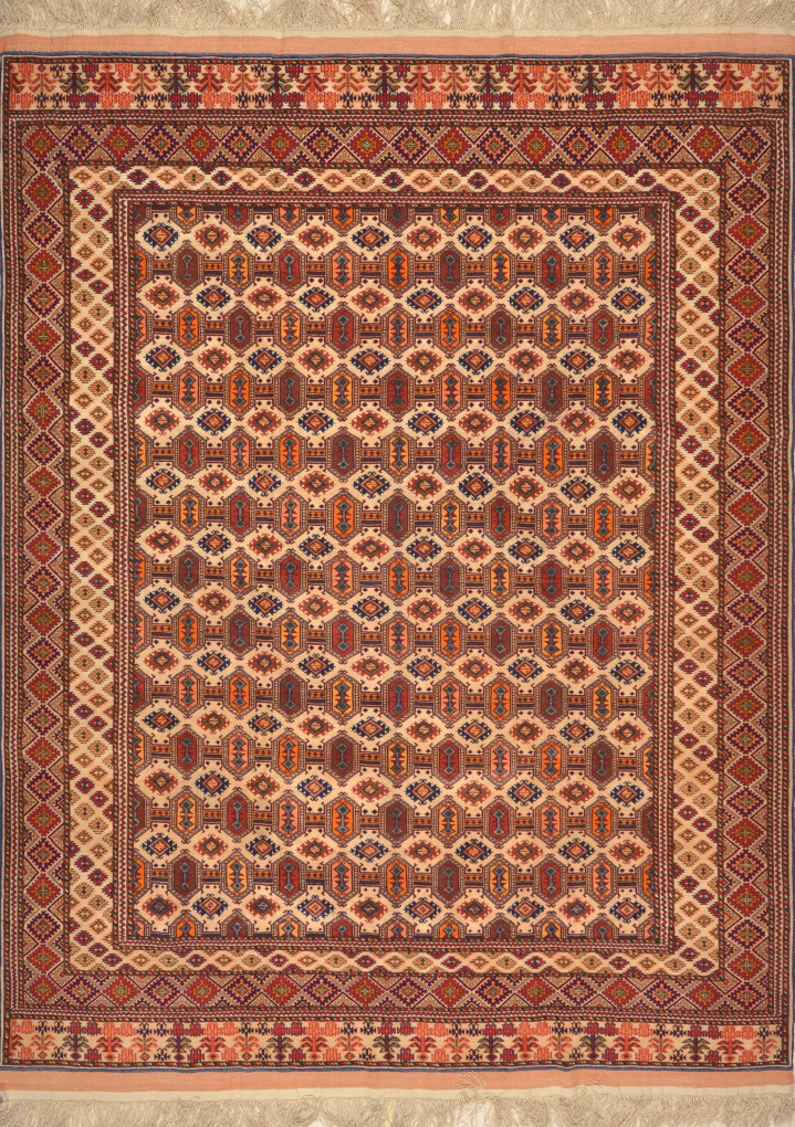 Афганский ковер, размер 200x275 см, ручная работа